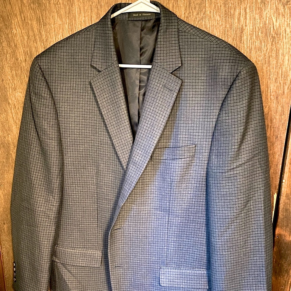 Chaps blue checked sports blazer
